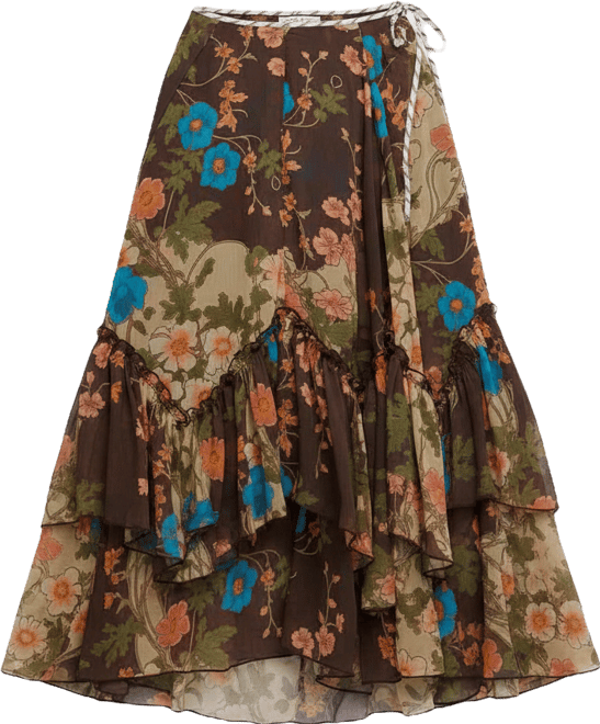 Women's Palermo Villa Chiffon Maxi Skirt