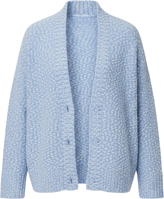 Women's Two-Tone Boucle Cardigan