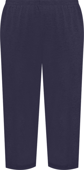 Plus Size Classic French Terry Short Length Pants