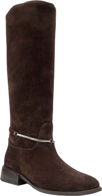 Forever & Always Women's Shoes Ansel Leather Riding Boot