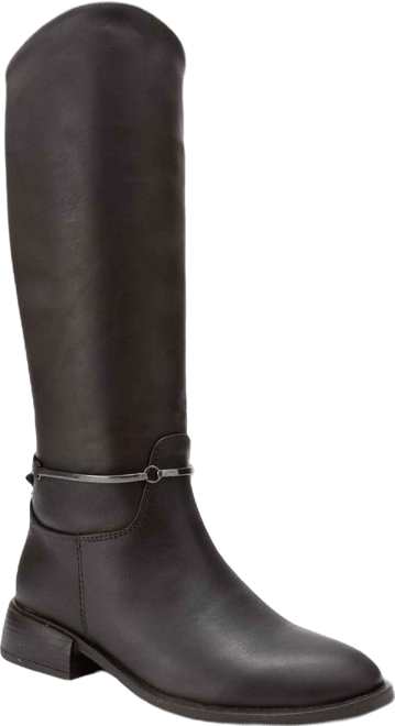 Forever & Always Women's Shoes Ansel Leather Riding Boot