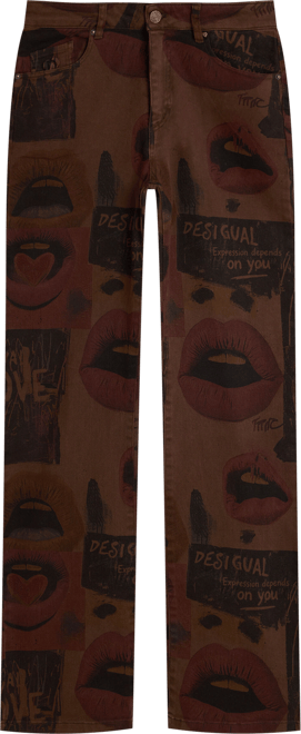 Women's Printed Jeans