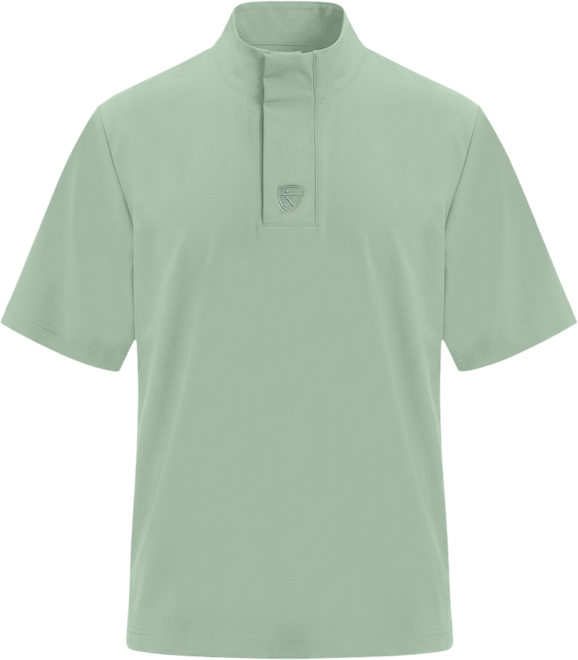Nike Tailored Performance Playera cortavientos de golf de manga corta y ajuste holgado Dri-FIT para hombre