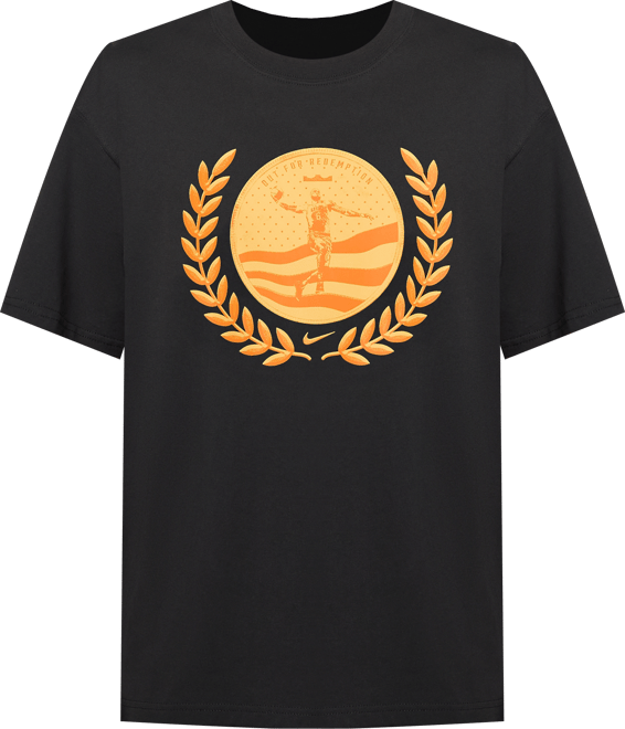 르브론 '아웃 포 리뎀션' 나이키 남성 농구 티셔츠