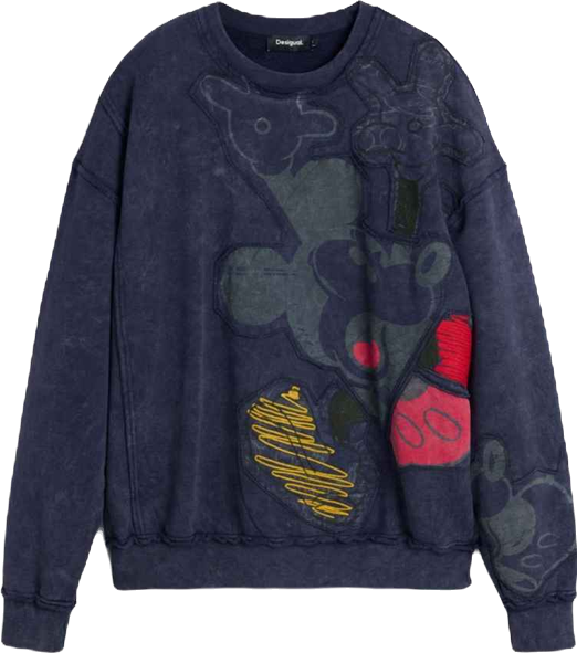 Men's Mickey Mouse tie-dye sweatshirt