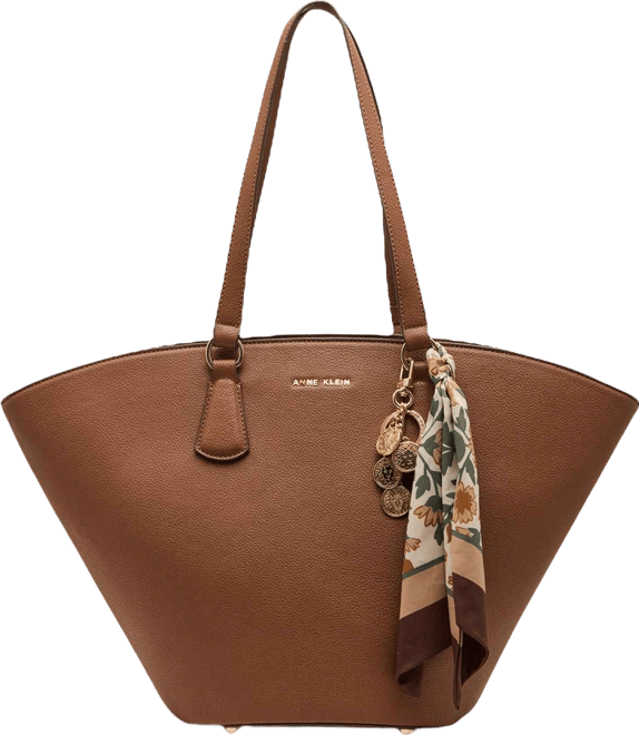 X-Large Textured Scarf Tote Bag