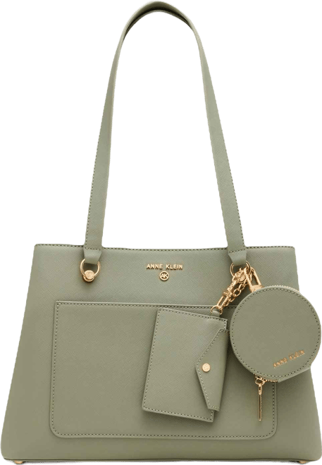 Medium Triple Compartment Satchel Bag