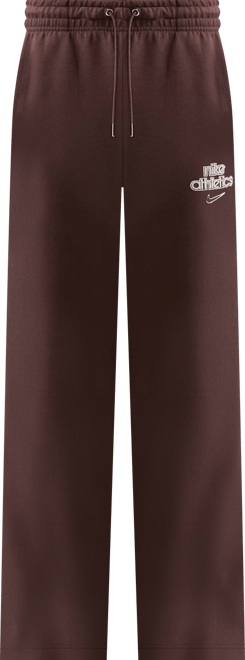 Nike Sportswear Phoenix Fleece Bukser med høj talje og vide ben til kvinder