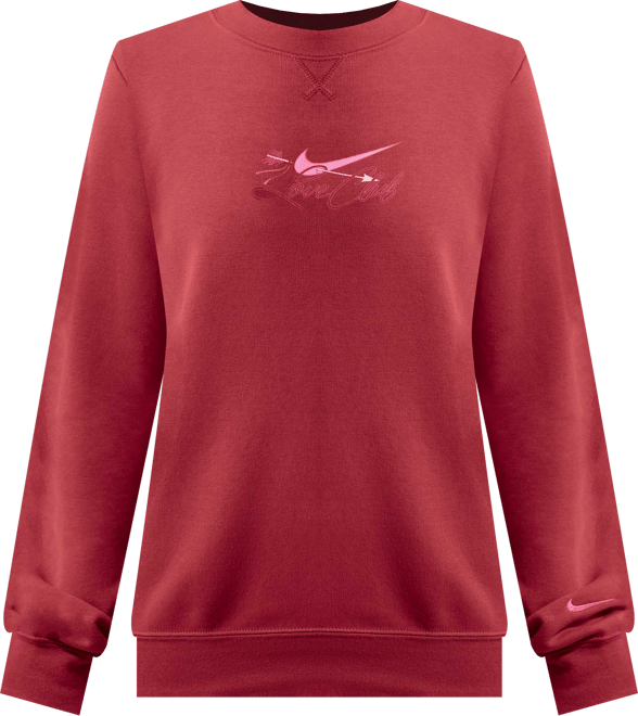 Nike Sportswear Club Fleece Sudadera de cuello redondo para mujer