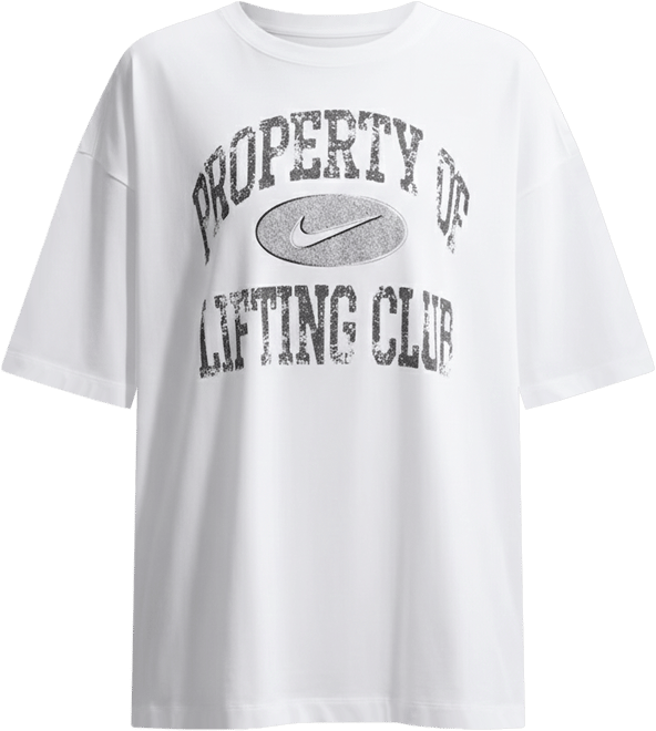 Nike Women's Oversized Dri-FIT Short-Sleeve T-Shirt