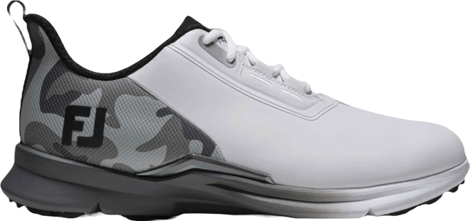 FootJoy Fuel Golf Shoes White/Grey/Camo 55394 - Carl's Golfland