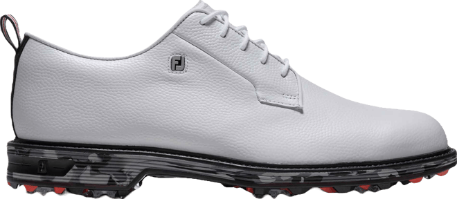 FootJoy Premiere Series Field Golf Shoes White/Charcoal Camo 54565