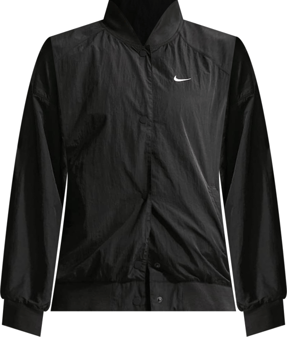 Nike Sportswear Chamarra universitaria oversized para mujer