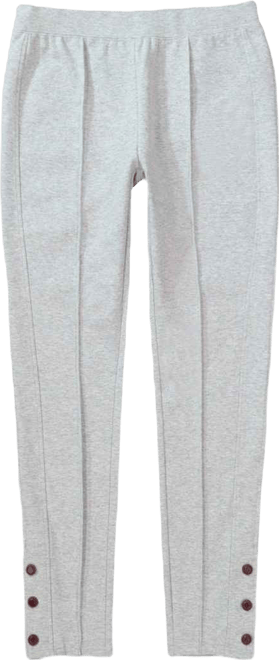 Womens' Button Cuff Ponte Pant