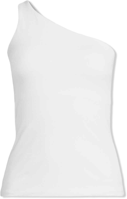 Plus Size Slender One Shoulder Top