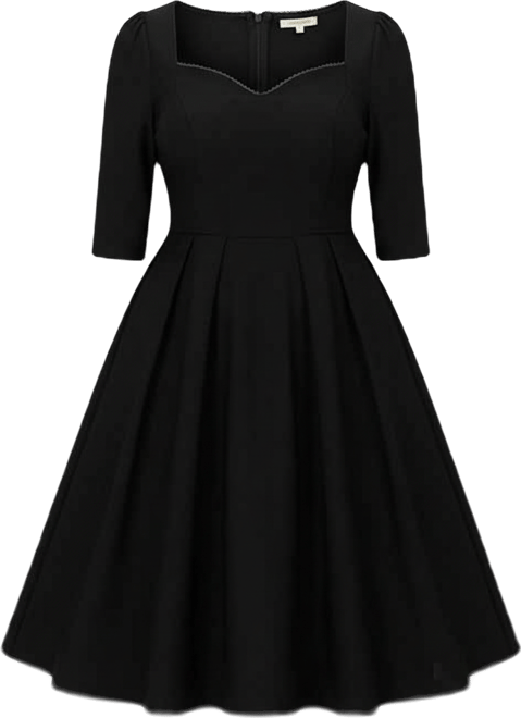 Unique Vintage Plus Size Sweetheart Swing Dress - Macy's