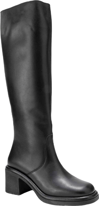 Women Fros Leather Knee High Boot