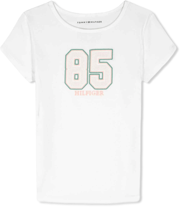 Girls' 7-16 Graphic Print Crewneck T-Shirt