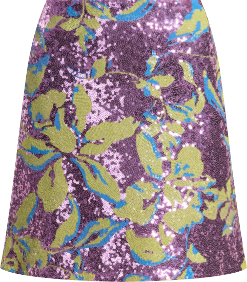 Women's Sequin Mini Skirt