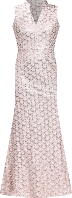 Petite Sleeveless Ball Gown