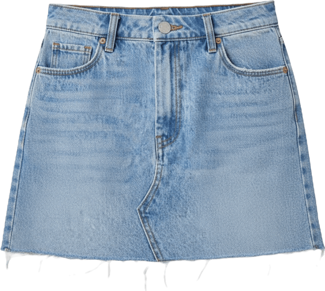 Women's Five Pockets Mini Skirt