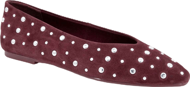 Women's Latouche Studs Dark Plum (Women's Flats)