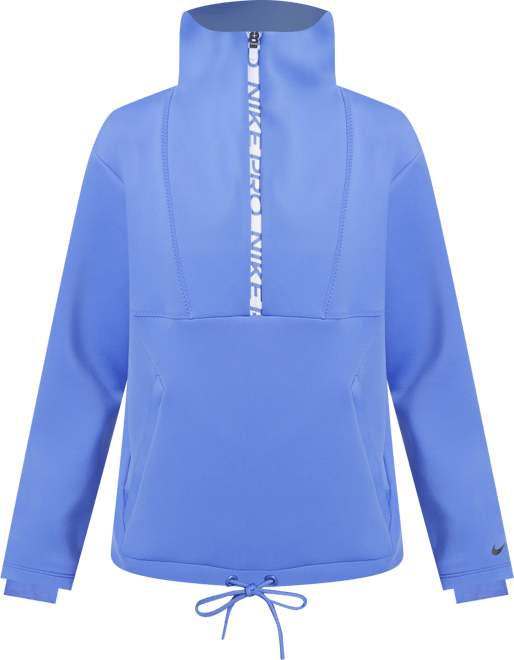 Nike Pro Women's Cropped Half-Zip Top