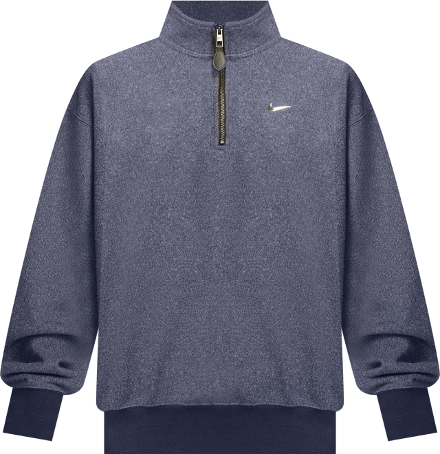 ナイキ ソロ スウッシュ メンズ フリース 1/4ジップ トップス