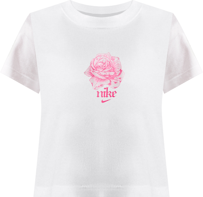 Nike Sportswear Older Kids' (Girls') Cropped T-Shirt