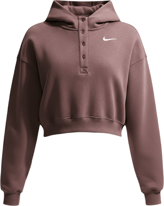 나이키 피닉스 플리스 여성 오버사이즈 크롭 후디