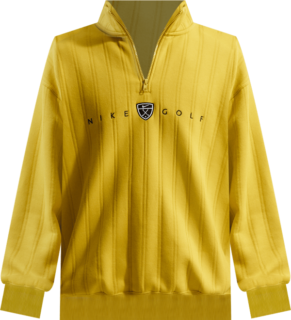 나이키 페어웨이 프레쉬 남성 써마 핏 오버사이즈 하프집 골프 탑