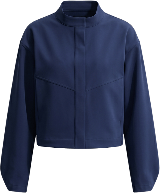 Nike 24.7 PerfectStretch Chamarra Dri-FIT de ajuste holgado cropped para mujer