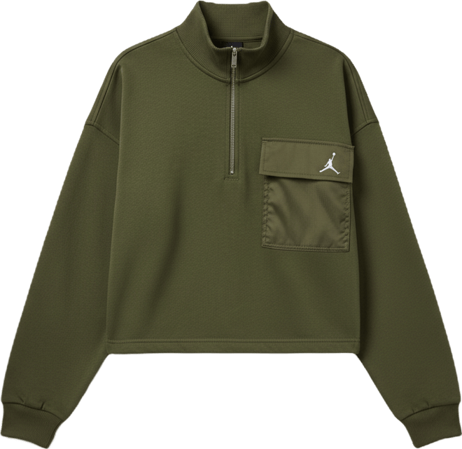 Jordan Brooklyn Fleece Women's 1/4-Zip Hike Mike Top