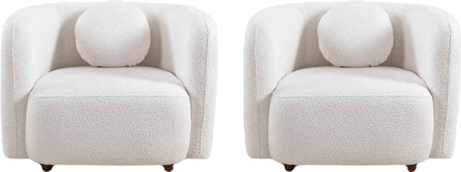 Boucle Accent Chair