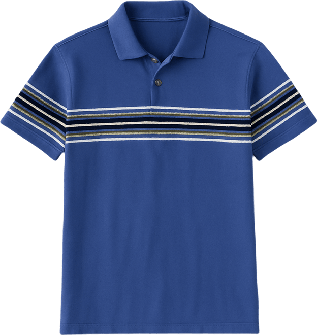 Men's Cotton Striped Short-Sleeve Polo Shirt, Macy's Exclusive