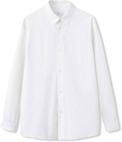 Men's Cotton Striped Relaxed-Fit Shirt