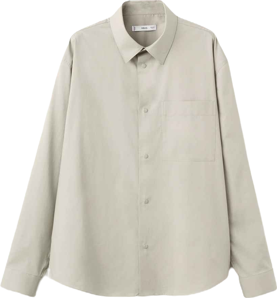 Men's Cotton Relaxed-Fit Shirt