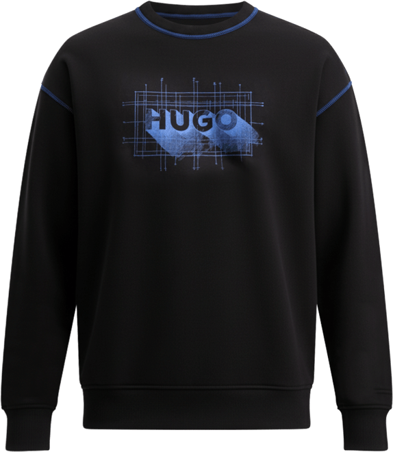 Men's Nothalic Long-Sleeve Logo Graphic Sweatshirt
