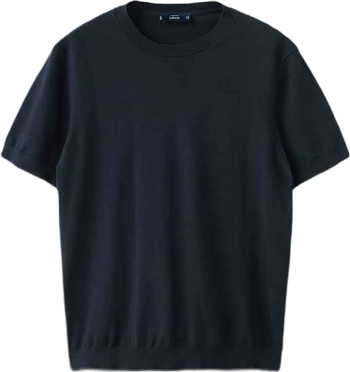Men's Cotton Fine-Knit T-Shirt