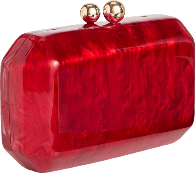 Mini Acrylic Swirl Minaudiere Clutch, Macy's Exclusive