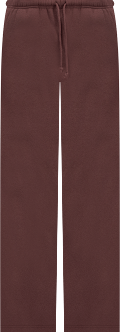 Juniors' High-Rise Straight-Leg Fleece Pants