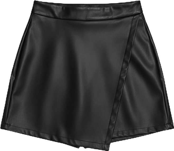 Women's Backstory Black Mini Skort