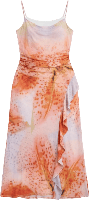 Trendy Plus Size Ruffled Maxi Dress, Macy's Exclusive