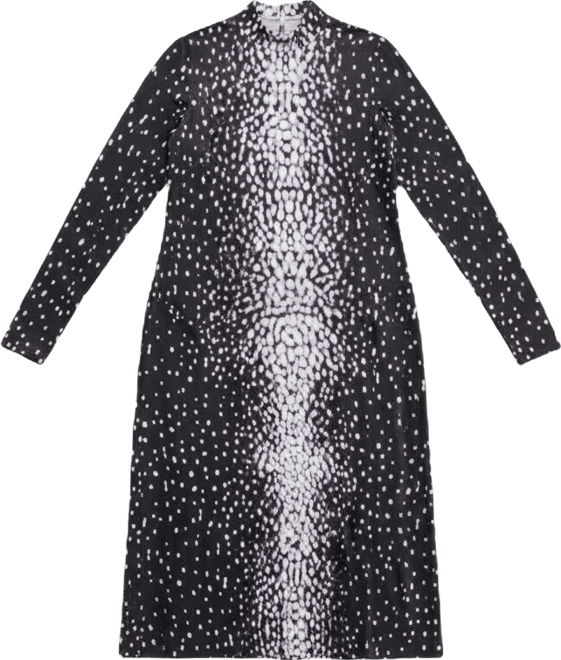 Trendy Plus Size Printed Mock-Neck Midi Dress, Macy's Exclusive