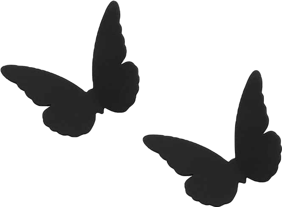 Women's Minimal Butterfly Stud Earrings