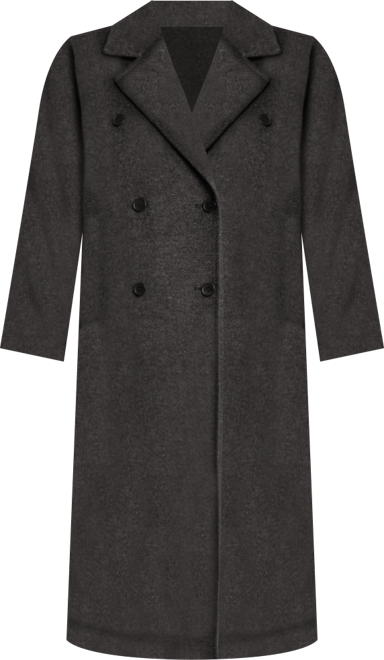 Women's Cashmere Double Breasted Long Coat