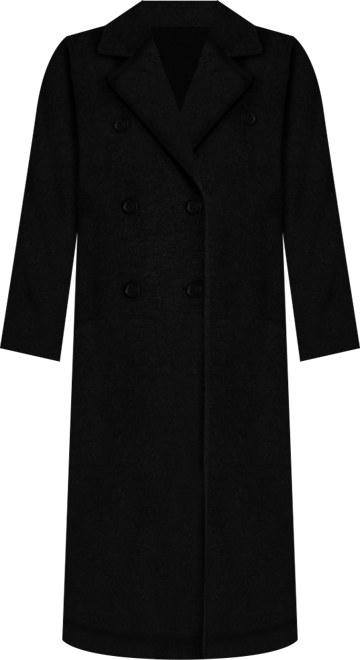 Women's Cashmere Double Breasted Long Coat