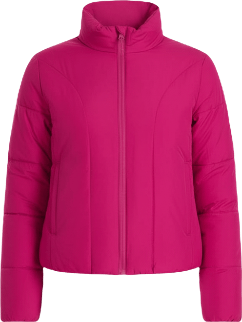 Women's down jacket with synthetic filling