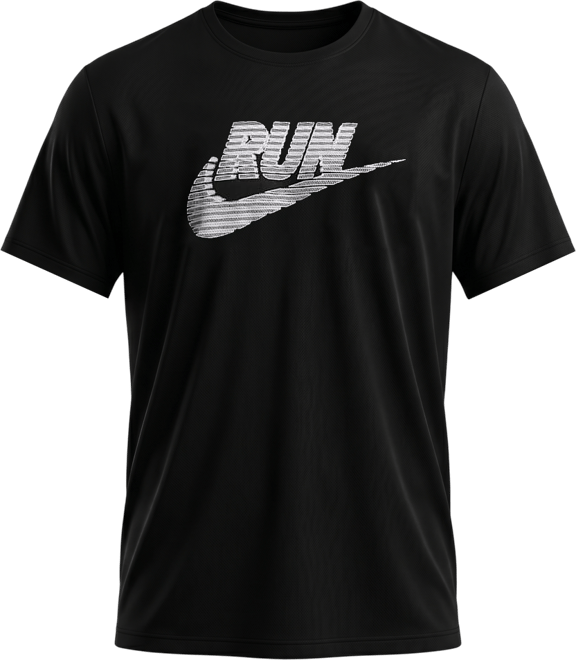 Nike Miler Men's Dri-FIT UV-Protection Short-Sleeve Running Top