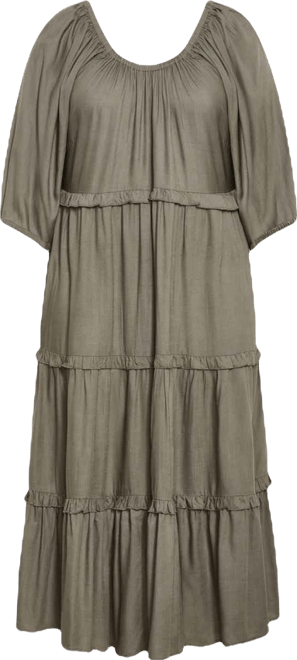 Plus Size Heather Tier Dress